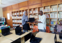 Banjul North MP presents laptops