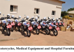 motorcyclew and medical eduipments
