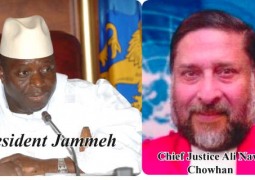 president jammeh and chief justice ali nawaz chowhan