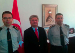 ergin soner and military personnel
