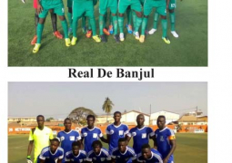 real de banjul and league leaders gambia ports 1