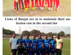 lion of banjul and fortune fc