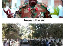 ousman badjie and military exercise