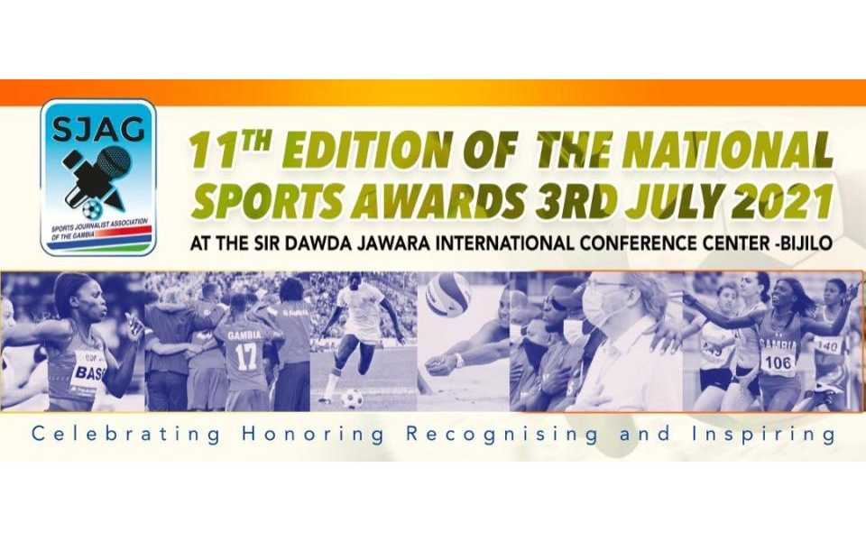 SJAG to hold 2021 National Sports Award in July