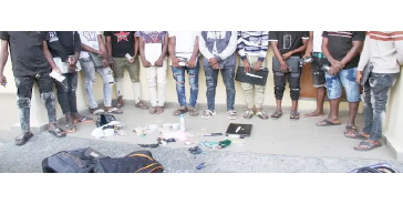13 foreigners nabbed over  alleged  online scamming, fraudulent activities