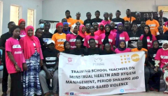 160 Teachers trained on period shaming, GBV