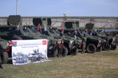 Turkiye donates 17 armoured personnel carriers to GAF