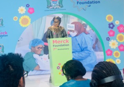 1st Lady hails Merck Foundation 