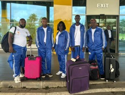 NPC Sierra Leone arrives in Gambia for friendly visit