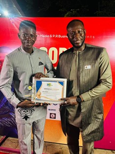 360Pluz honours Hagie Gai Drammeh as social justice champion