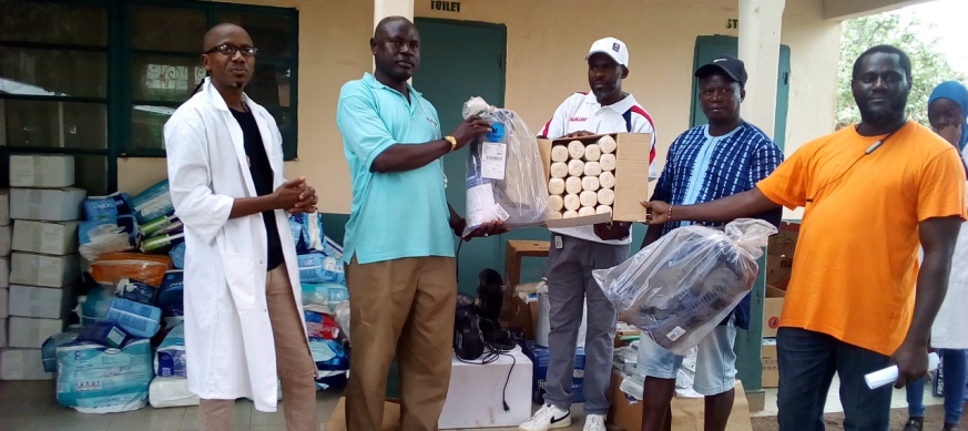 4Everywhere charity donates hospital materials to Latrikunda Yeringanyar