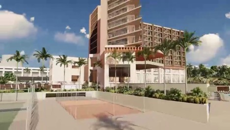 Minister Jobe inspects construction of Gambia’s 1st sustainable 5-star Sama Hotel