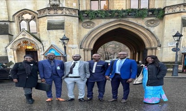 5 NAMS, deputy clerk in London on Commonwealth Parliamentary Association exchange programme