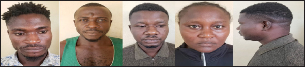 7 Nigerians, 4 Gambians arrested with suspected cocaine