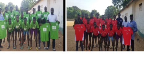 Councilor for transport at KMC donates Jerseys to Jeshwang Utd, Galaxy  
