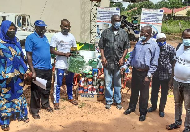 AAITG and partners through funding from the EU distribute goods worth over half a million dalasi