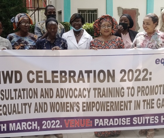  ACDHRS celebrates IDW through promotion of gender quality, women empowerment