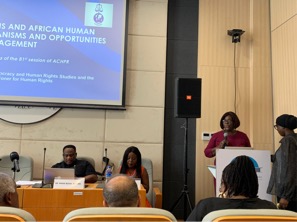 ACDHRS engages CSOs on UN Human Rights Mechanisms