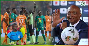 AFCON 2023: Pierre Ghislain Atcho, referee of Senegal-Côte d’Ivoire match punished by CAF