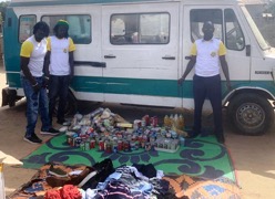 AGA supports Bajana with food barrel