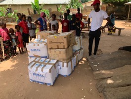 AGA donates to Kiang community