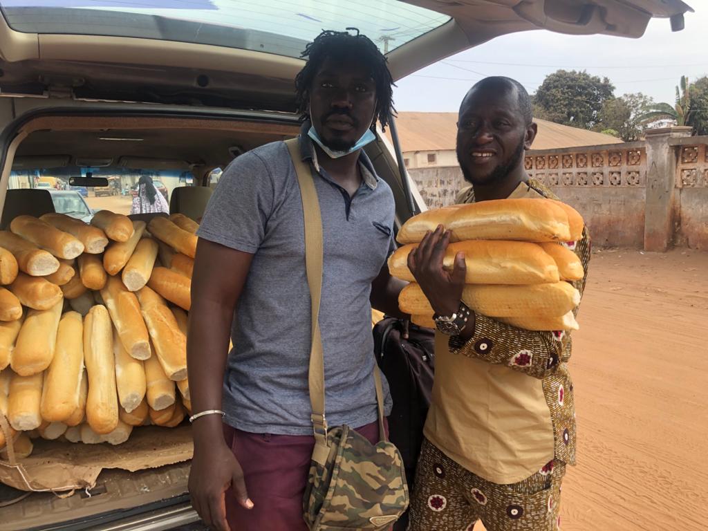 AGA supports Gambian families with bread
