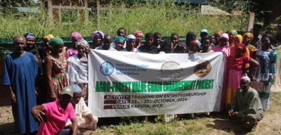 AGFP  concludes  3-day training on entrepreneurship 