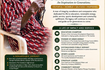 CELEBRATING THE LIFE OF ALHAJI OMAR SALLAH