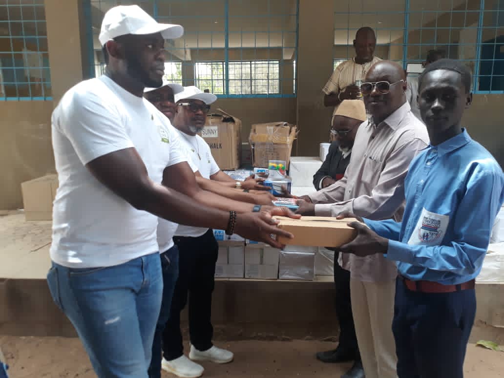 ANDG boosts New Yundum LBS with learning materials