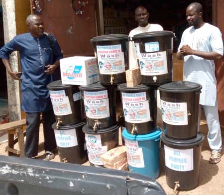 APP donates sanitary materials to West Coast Region communities