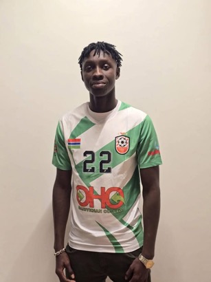 TMT striker Abdoulie Manneh in Sweden for trail with Helsingborg IF