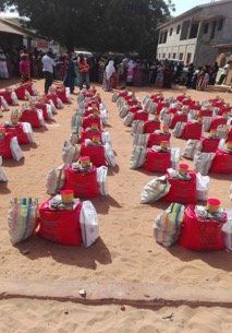 Abdullah Aid gives foodstuffs, sewing machines worth D355, 000 to GADHOH
