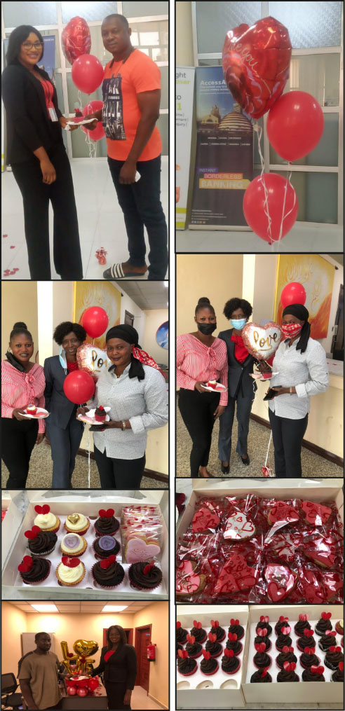 Valentine Day:   Access Bank Gambia Ltd returns gratitude to customers
