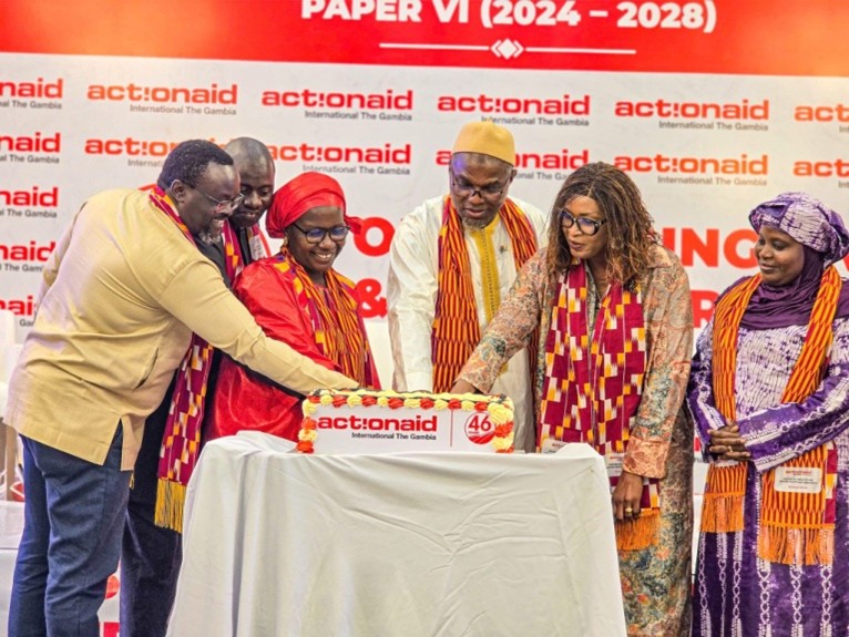ActionAid Gambia unveils 5-year plan to advance justice, equality, climate resilience
