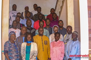ActionAid Int’l, ‎Youth Ministry hold training on data management