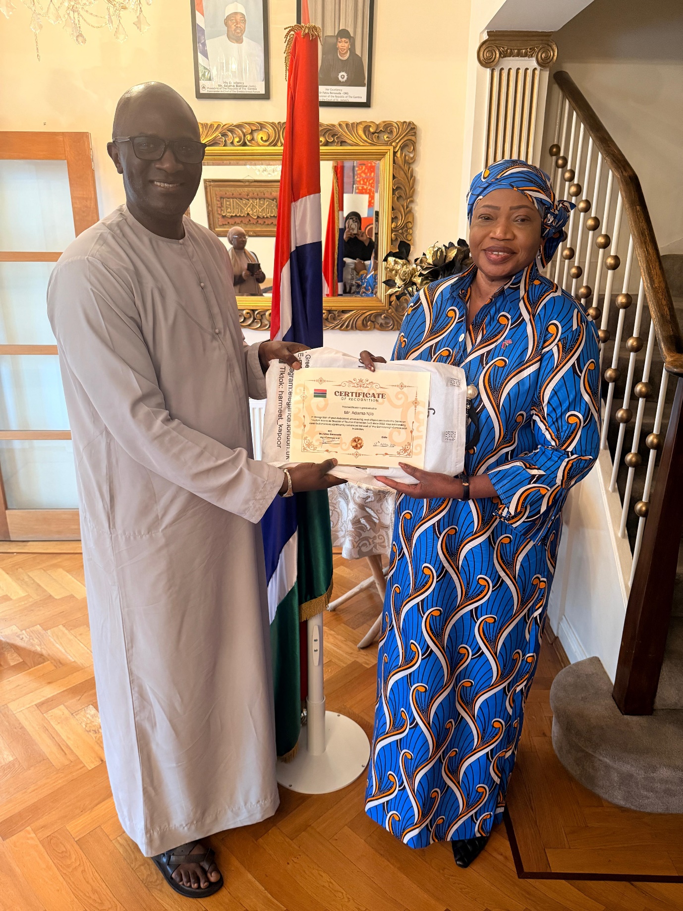 Gambia UK tourism office closes, High Commission bids farewell to Adama Njie