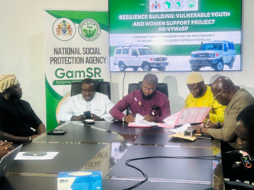 Gambia, AfDB sign landmark deal for 13 health vehicles