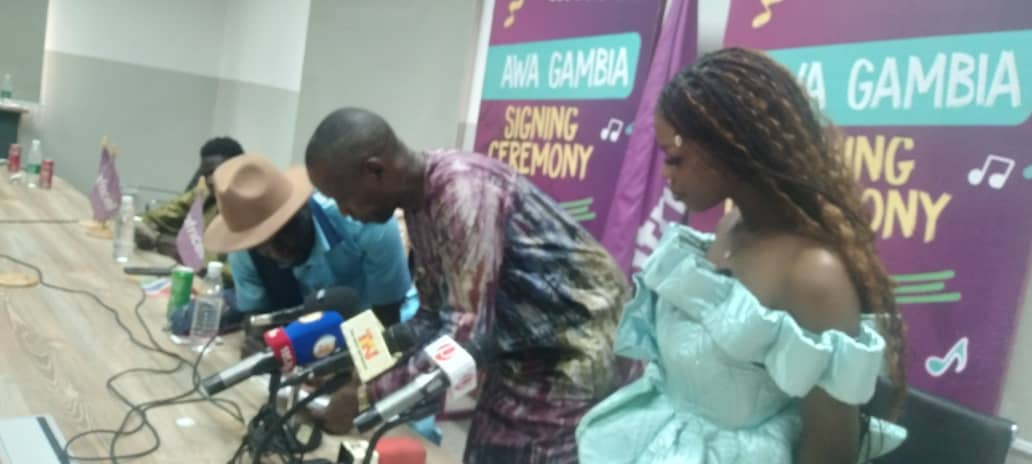 Africell renews contract with Awa Gambia
