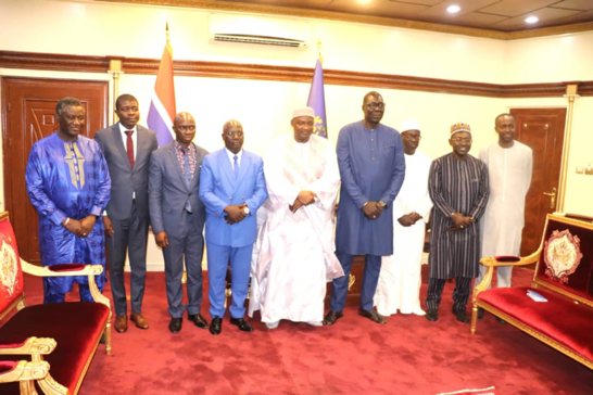 W/Africa Electricity Authority meets President Barrow