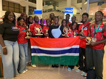 Gambia makes history at African Dance Championship in Dakar