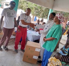 African Youth Organisation supports Farato Health Centre