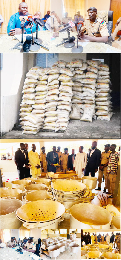 Special Report: Africell donates foodstuffs, cooking utensils to Mile II Central Prison