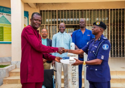 Afrimed donates Police