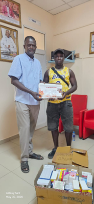 Africmed Hospital enhances Basse College of Education with vital medicines to strengthen its health support system 