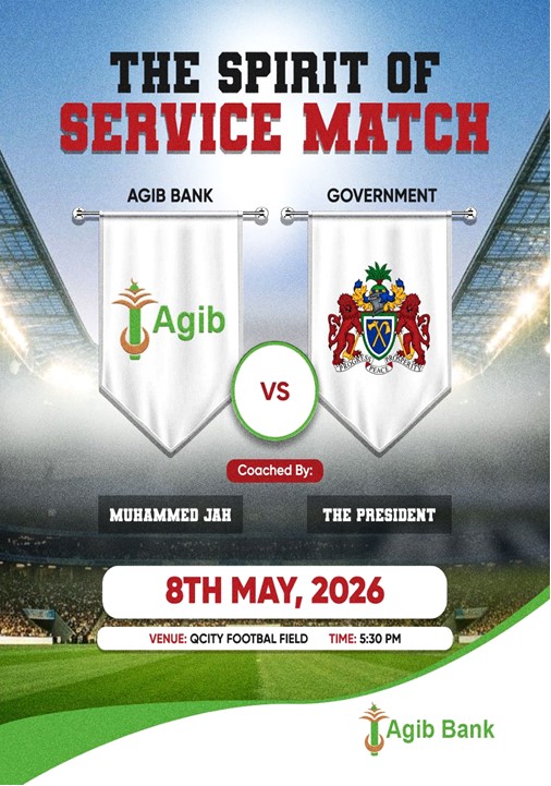 All eyes on Gambia Gov't and Agib Bank solidary match