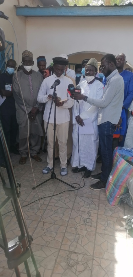 Ahmadiyya Muslim extends benevolence to fire victims