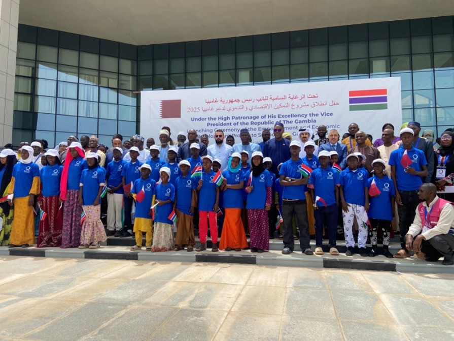 VP Jallow launches $2M aid project, urges transparency