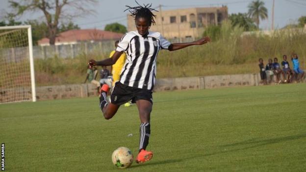 The dilemmas facing a young Gambian female footballer
