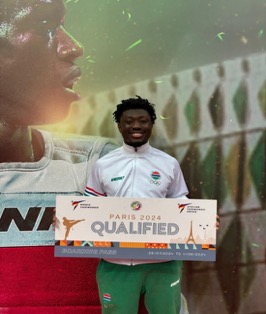Alasan Ann is 1st Gambian Taekwondo athlete to qualify for Paris 2024 Olympics