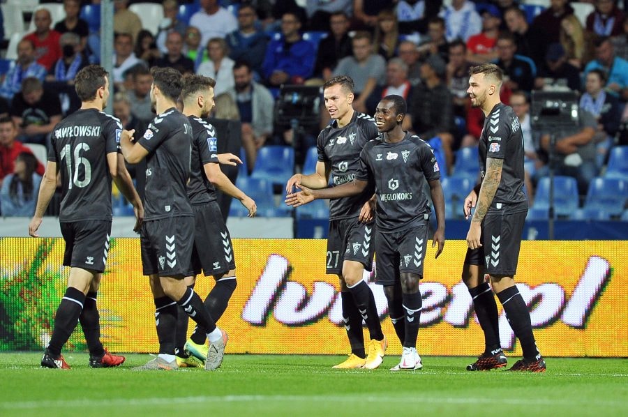 Alasana Manneh scores in Gornik win over Stal Mielec